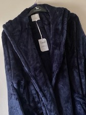 TU Fleece Hooded Dressing Gown