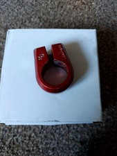 ORIGINAL UBER RARE TORKER RED SR SEAT CLAMP UNMOLESTED 80S BMX