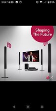 LG BH9540TW HOME CINEMA SYSTEM 9.1ch 3d blu-ray™ wireless rear speakers