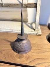 Vintage Singer Brass Oil Can
