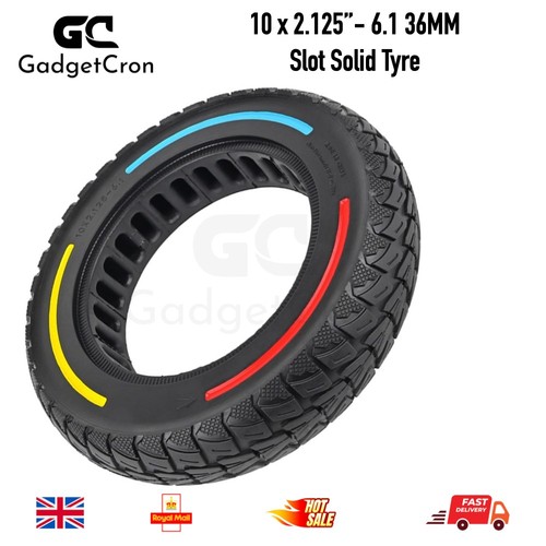 125 1 solid tyre - 10"x2.125-6.1,