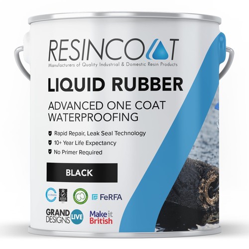Liquid rubber roof coating - rubber,
