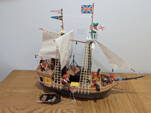 Playmobil vintage pirate ship - playmobil,