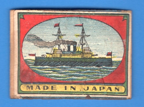 Matchbox labels japan ship - matchbox,