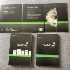 Serif WebPlus X6 PC Software Disc +: Resource & User Guides/Books & Product Key