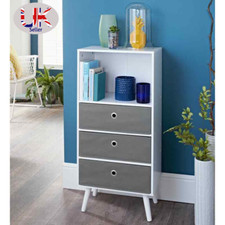 3 Drawers 4 Cubes Storage