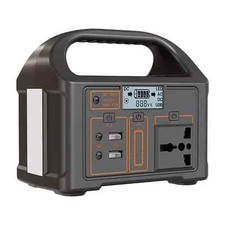 220v Portable Power Station 100W Solar 5 Port Generator Outdoor Camping Home