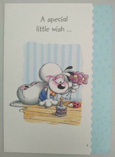Diddl birthday card diddlina - birthday,