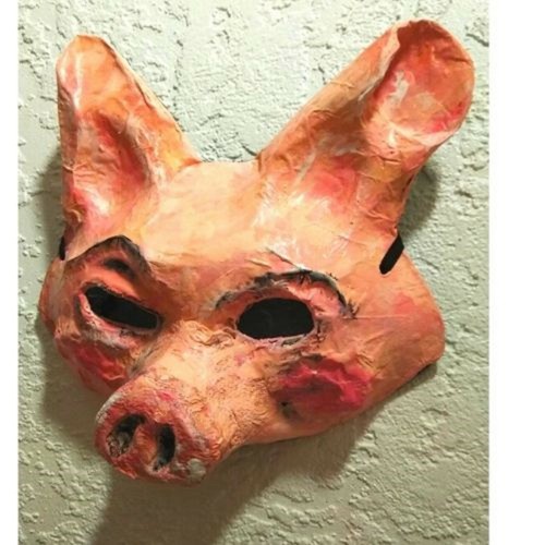 Pig mask original paper - ,