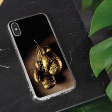 Boxing Gloves Phone Case Gel For  Apple iPhone Samsung Galaxy Models 090-1
