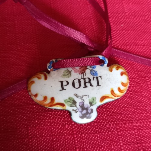 Vintage enamel port - enamel,,