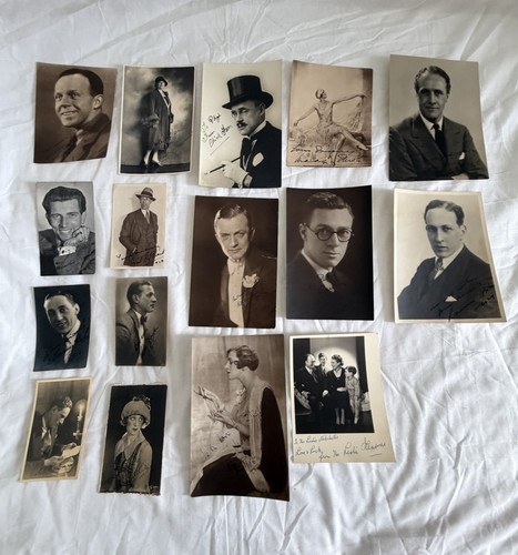 Vintage signed actor - 50,