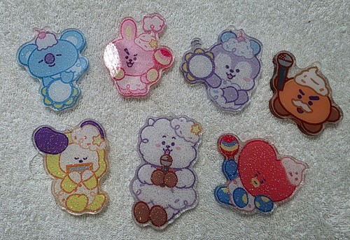 Large chunky tags - chunky, bts