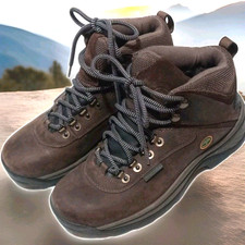 Leather Timberland  Brown