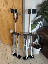 Tradesmen Adjustable Height Stilts for Plastering, Drywall, Painting, Decorating