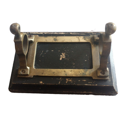 Antique victorian brass wood - antique,