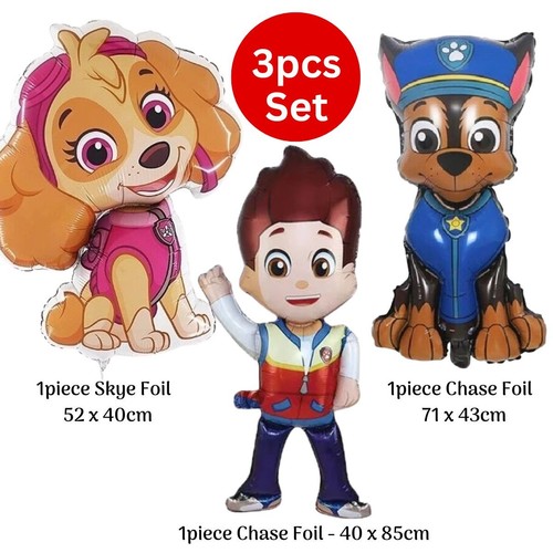 Paw patrol balloons - paw, ryder