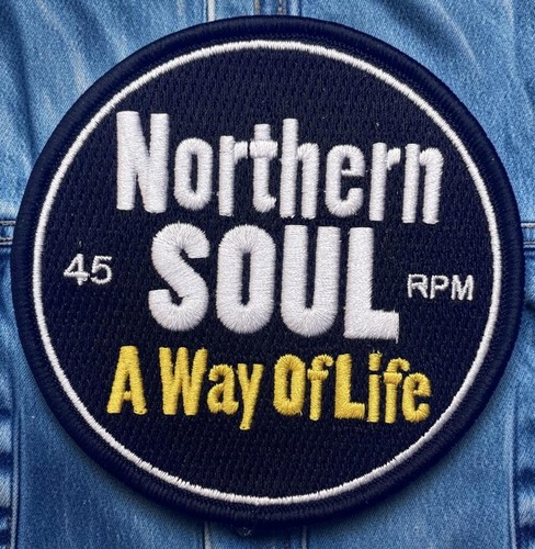 Northern soul iron patch - soul,