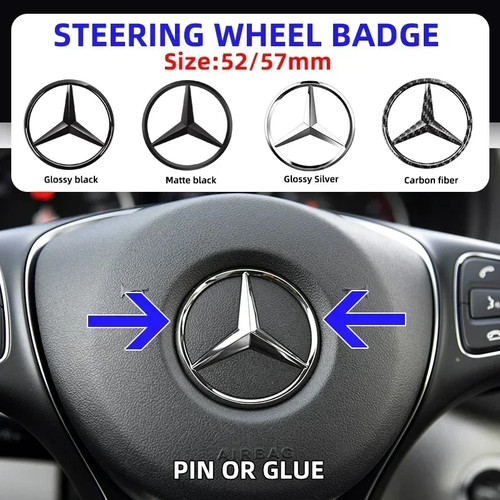1pc 57mm car steering - car,