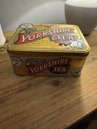 Vintage yorkshire tea - tea, tin