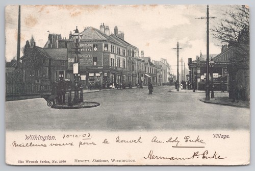 Antique postcard manchester - antique,