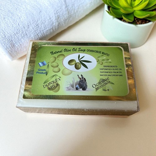 Greek natural olive oil soap - olive,
