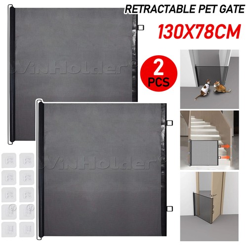 2pcs retractable pet dog - pet, gate