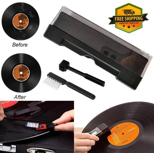 Vinyl record cleaning - record,