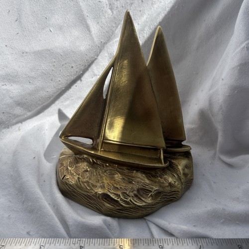 Vintage pmc 648 brass - pmc, sailboat
