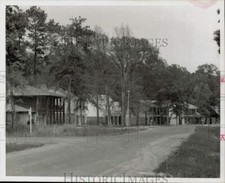 1970 Press Photo Weeded lots of Montgomery County's residential streets.