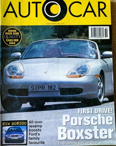 Autocar magazine sep - autocar, 04-sep-96