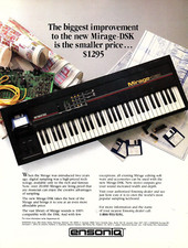 vtg 80s ENSONIQ MIRAGE DSK
