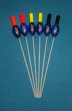 Pack of 6 x Power Big Head Fiberglass Stem Pole Floats (SRG108)