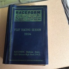 RACEFORM - FLAT RACING SEASON 1954