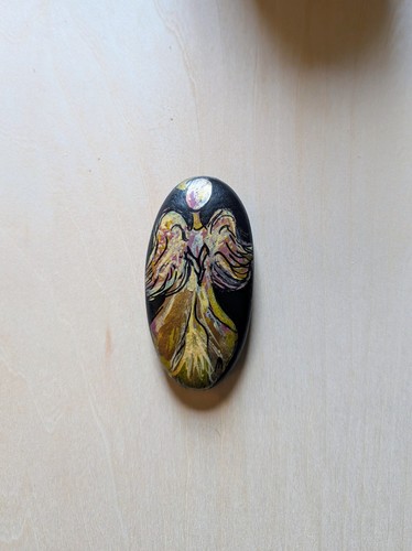 Individual hand painted - hand, stones
