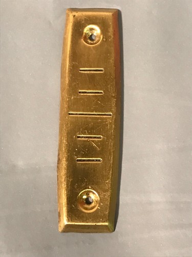 Vintage brass wall clock - vintage,