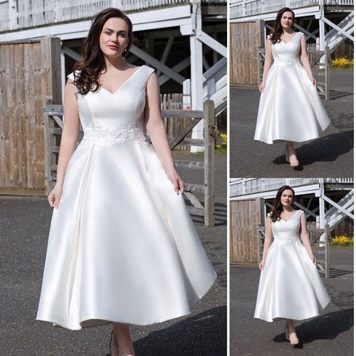 Satin wedding dresses elegant - satin,