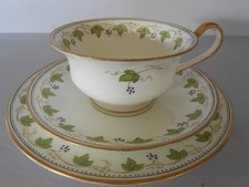 ANTIQUE WEDGEWOOD PORCELAIN CHINA TEA SET TRIO CUP SAUCER SIDE PLATE C1900-1919