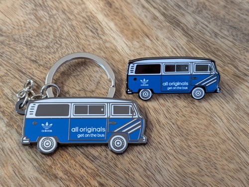 Adidas camper van pin badge - adidas,