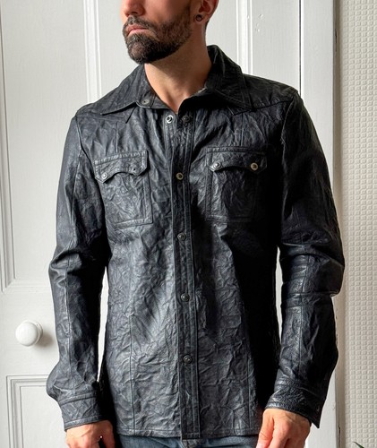Diesel men black - men’s, leather