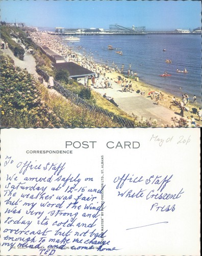 Beach and pier clacton on - and, at