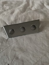 CHROME DASH PANEL 3 SWITCH CLASSIC Mini Cooper FORD Escort Rally