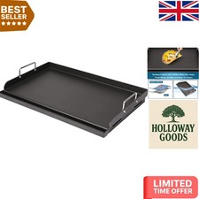 Versatile Nonstick Griddle Plancha - Fits Gas Grills, Easy Cooking and Cleanup