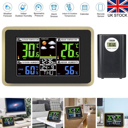 Color lcd wireless weather - color,