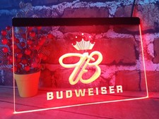 BUDWEISER BEER LED NEON LIGHT
