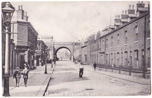 Lancashire postcard church - lancashire,