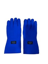 250 Degree Hypothermia 38cm Protective Gloves Liquid Nitrogen Safety Glove Cold
