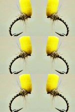 Yellow owl foamhead - 6, trout