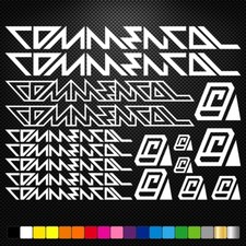 COMMENCAL - 17 Vinyl Decals