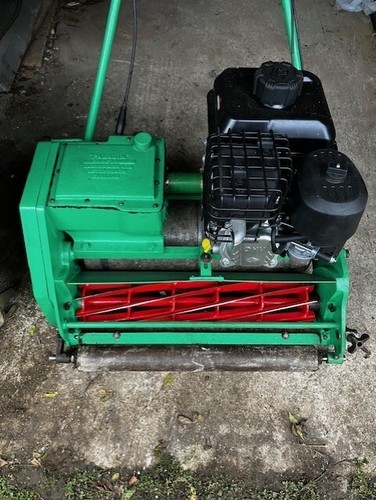 Cricket wicket mower fitted - cricket,